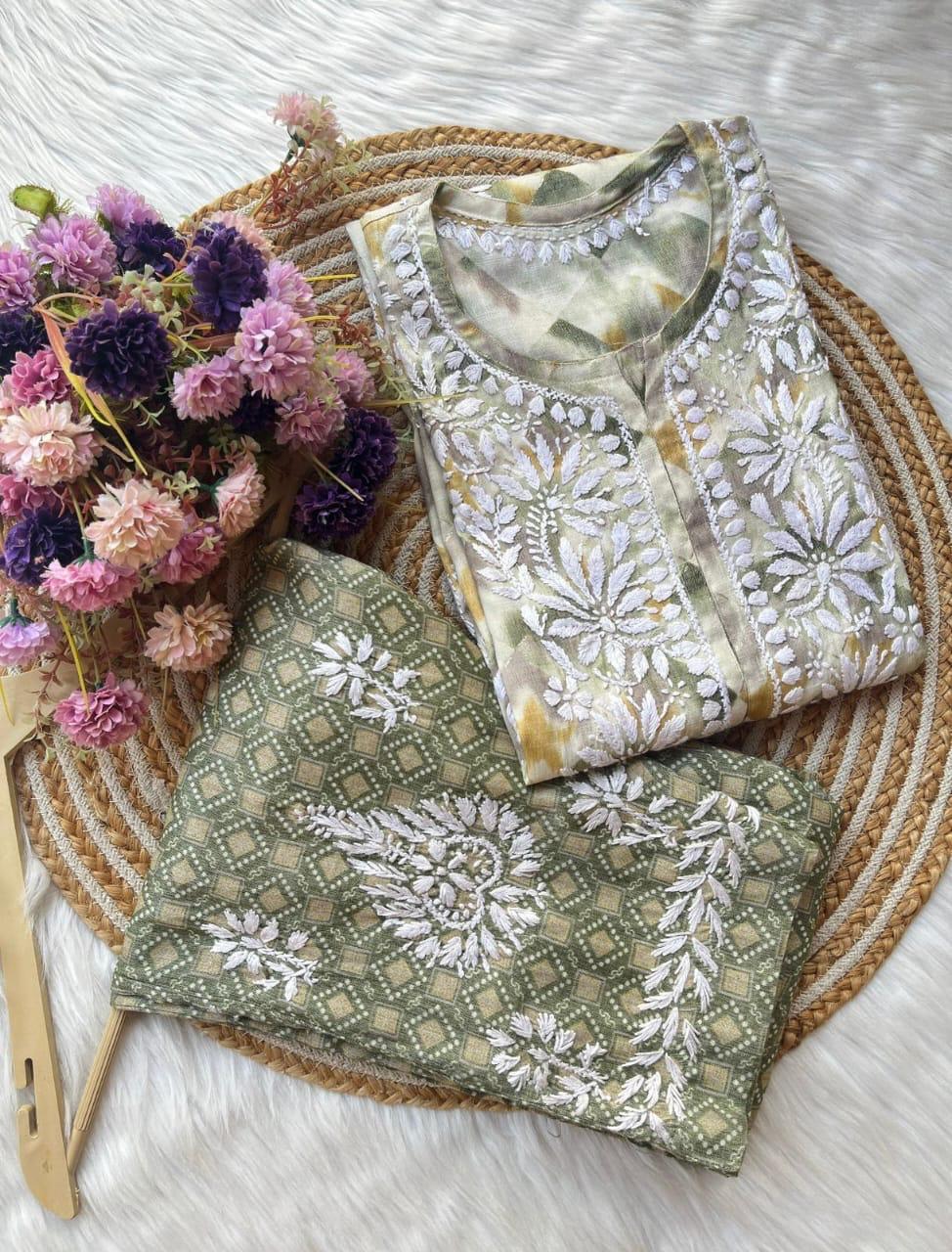 Modal Print kurti Plazo set