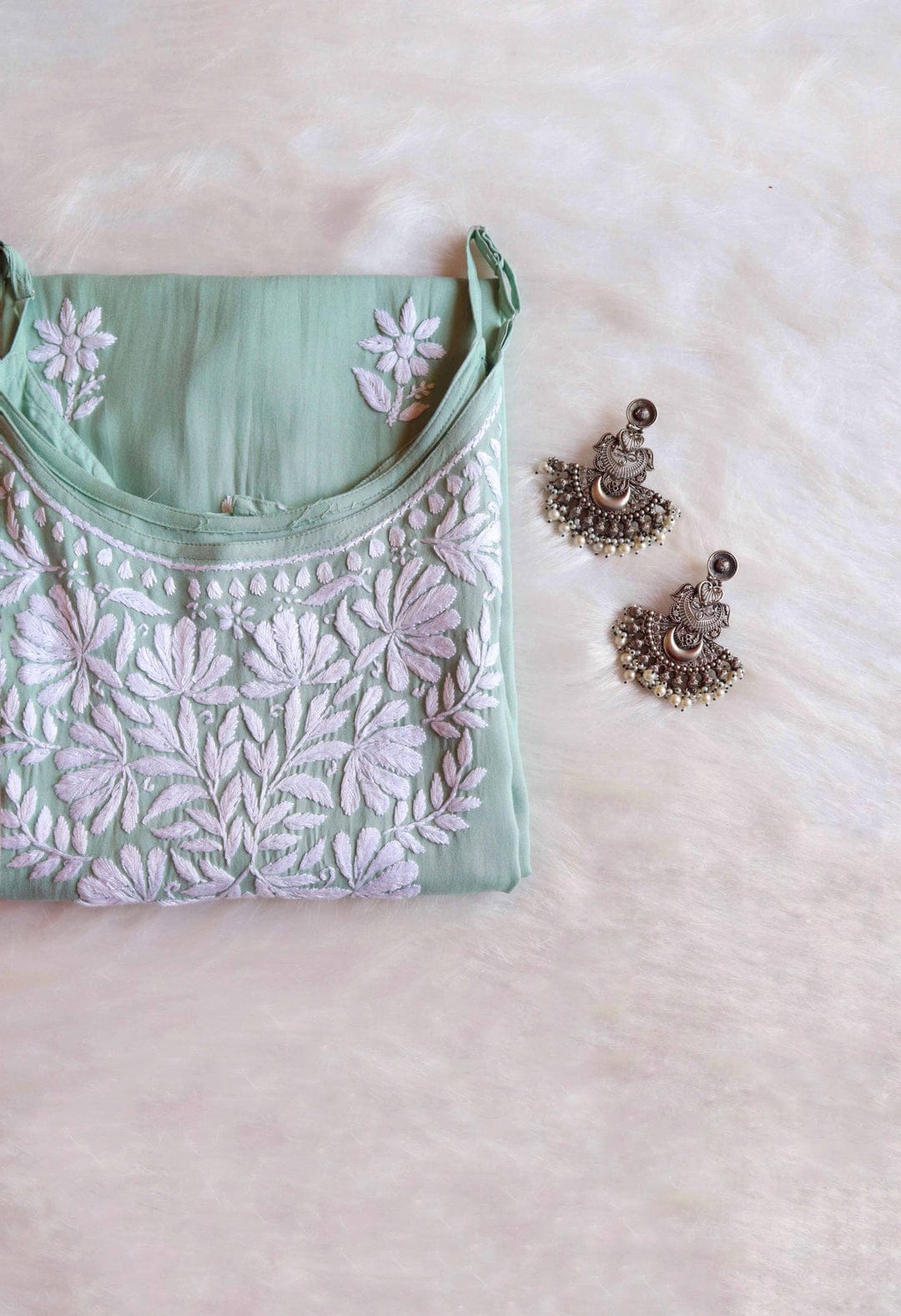 Rayon Straps kurti