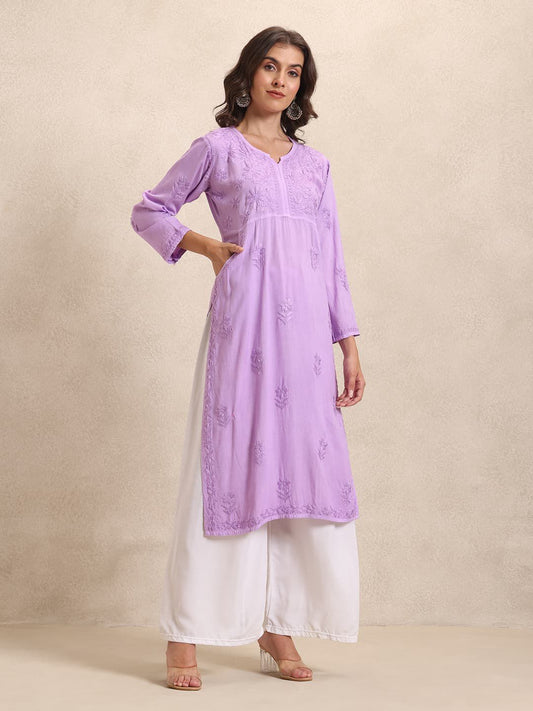 Rayon Designer Pocket kurti